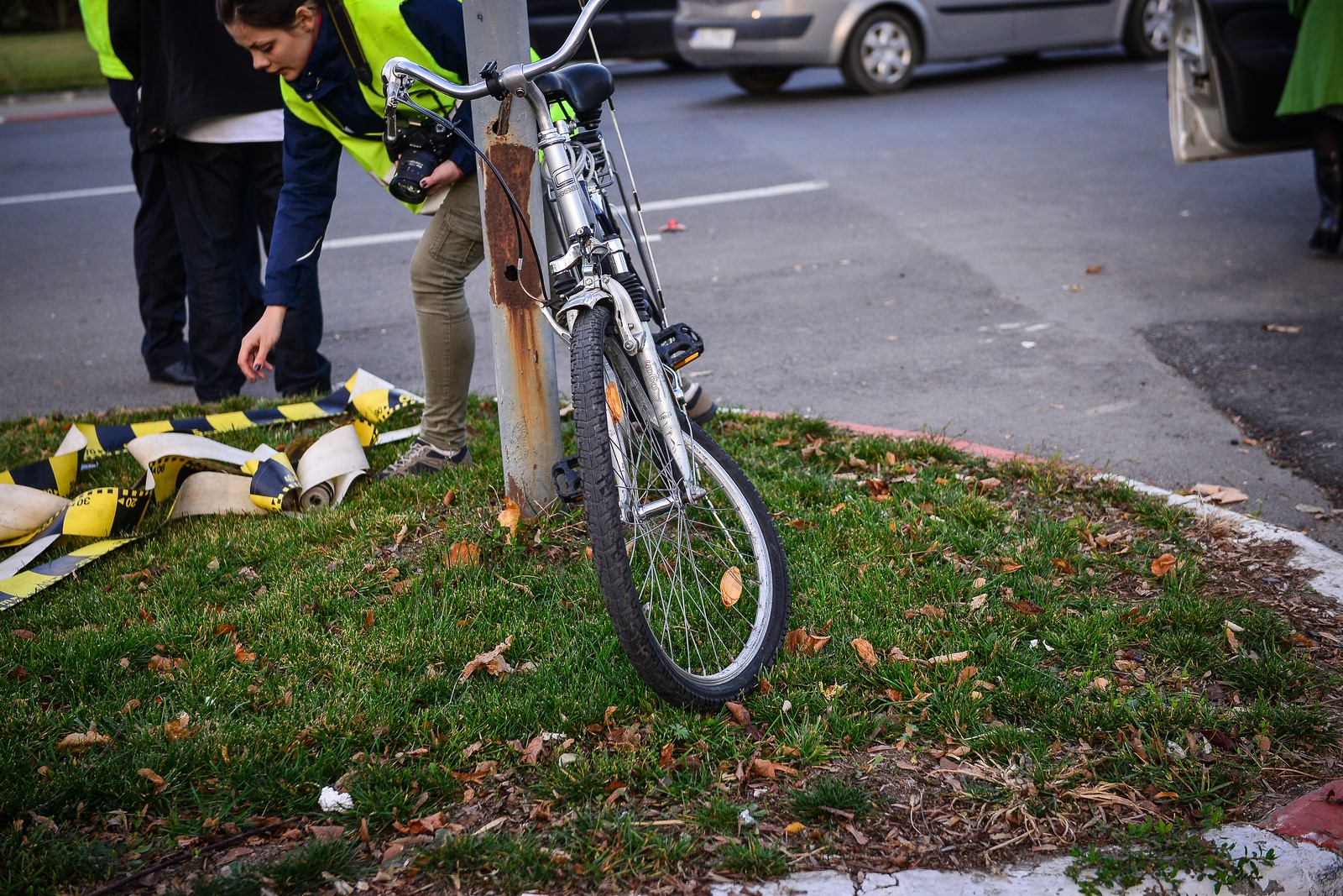 accident biciclist politie sens giratoriu (3)
