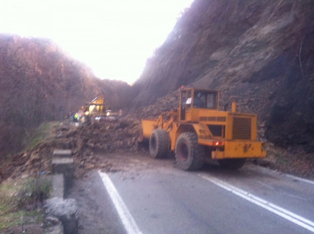 valea oltului blocata