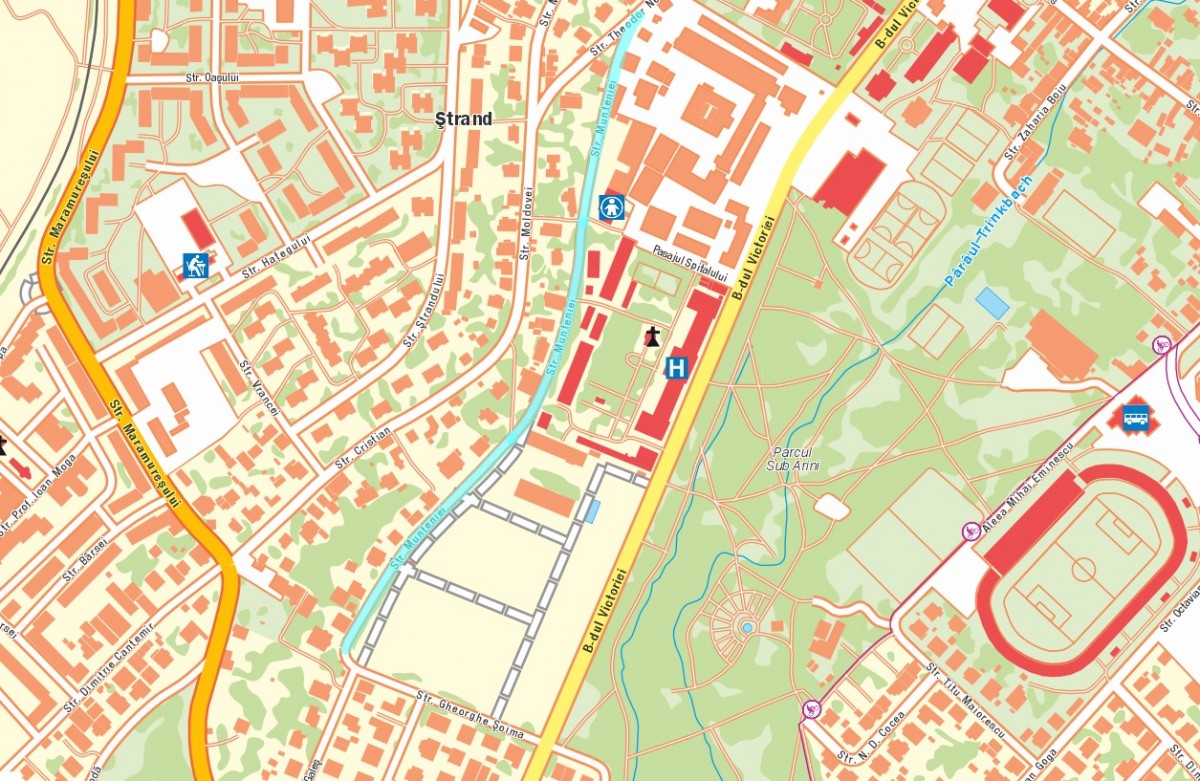 strada munteniei