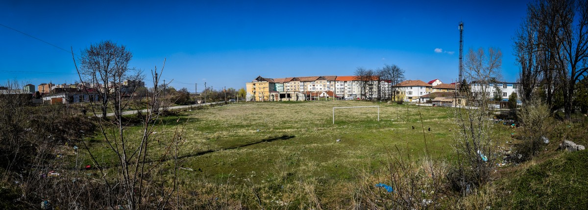 teren fotbal broscarie CFR panorama