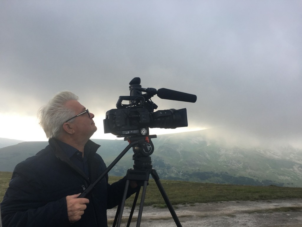 Dumitru Budrala la filmarile Drumul regilor - Transalpina_1