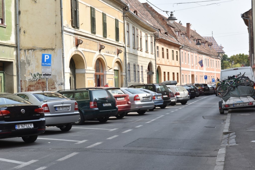 Nu gasiți loc parcare in Sibiu