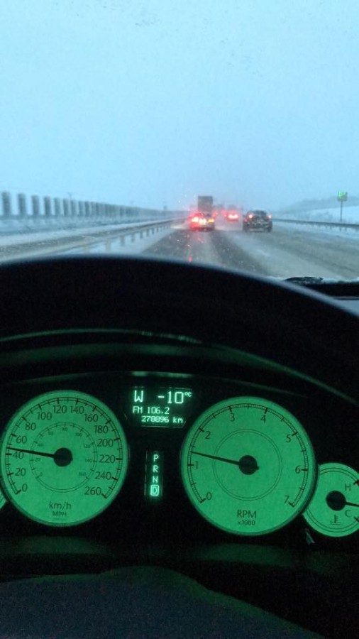 circulatie autostrada iarna