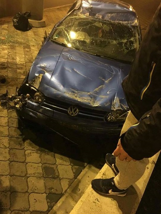 accident pod cibin masina rasturnata 3