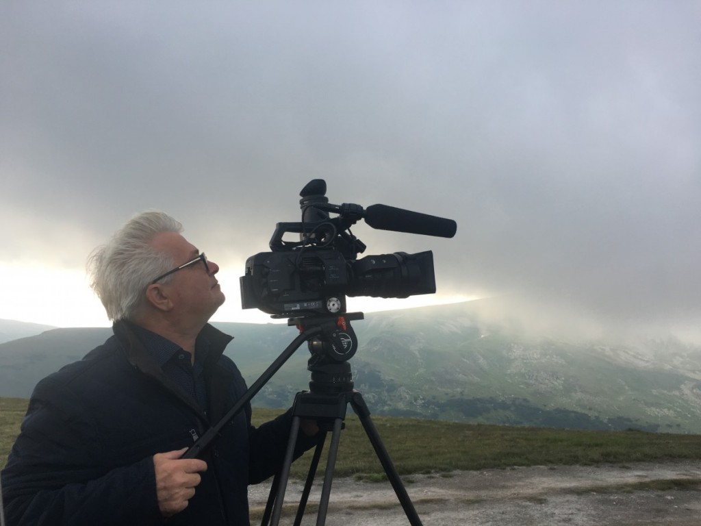 Dumitru Budrala la filmare_1