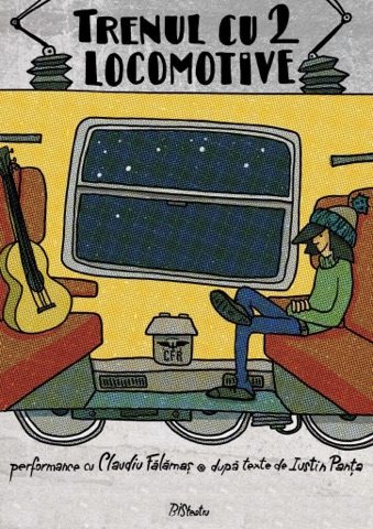 ”Trenul cu 2 locomotive”-afis