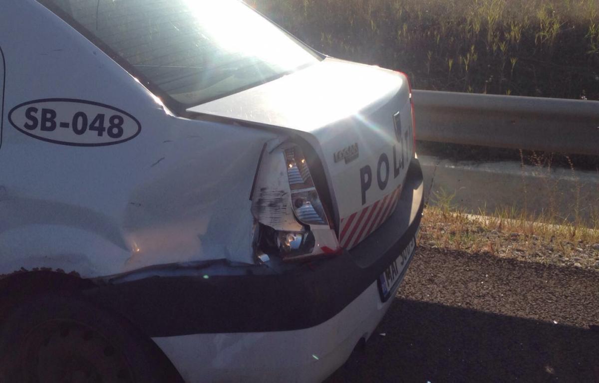 accident politist autostrada (3)