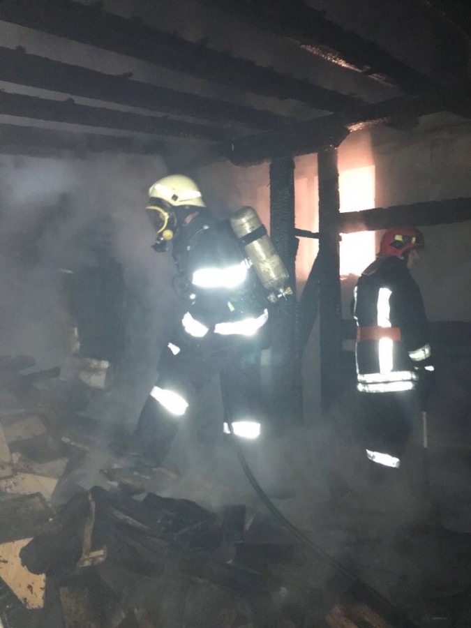 incendiu pompieri ISU (1)