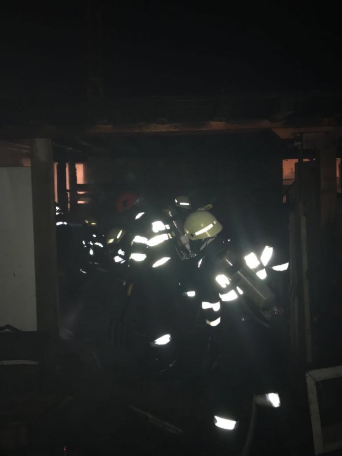 incendiu pompieri ISU (2)