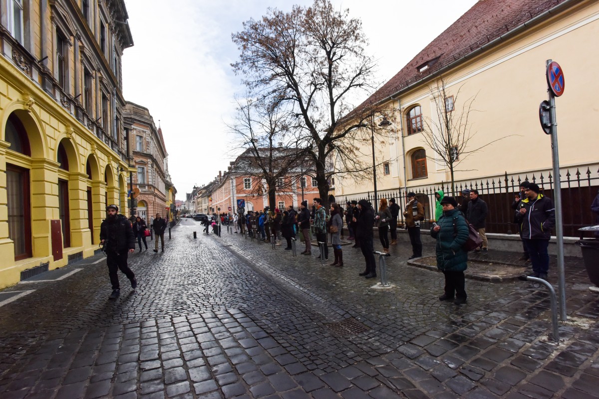 flashmob protest sediu PSD (1)