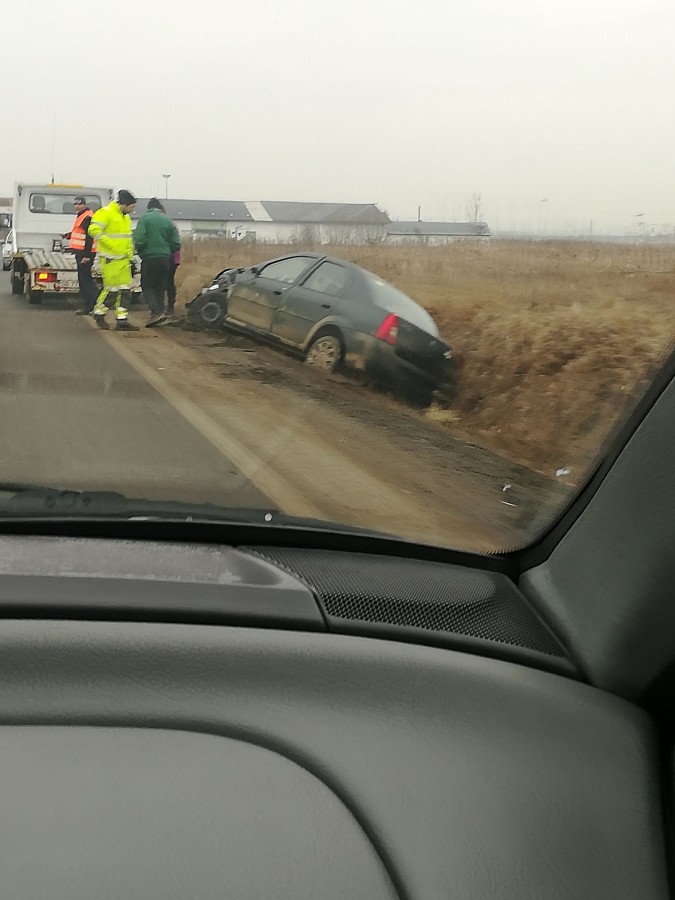accident masina sant