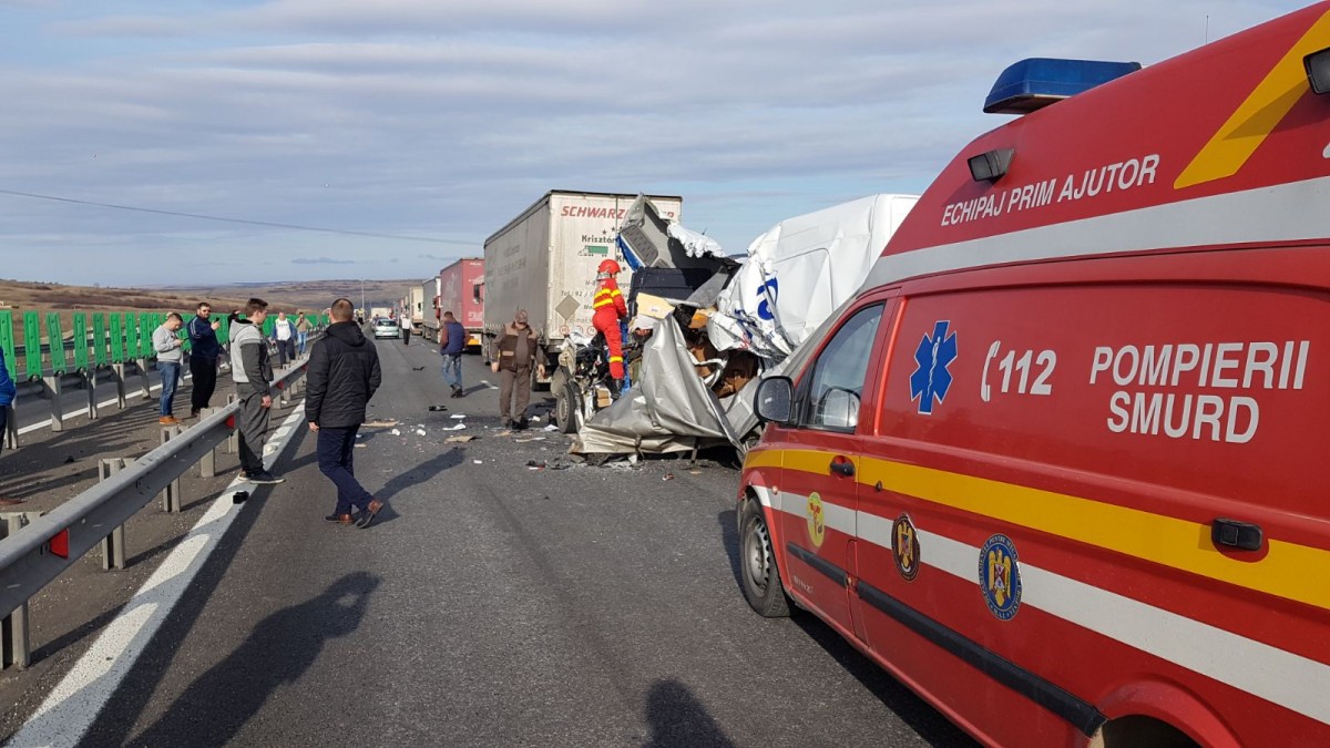 accident incarcerat autostrada