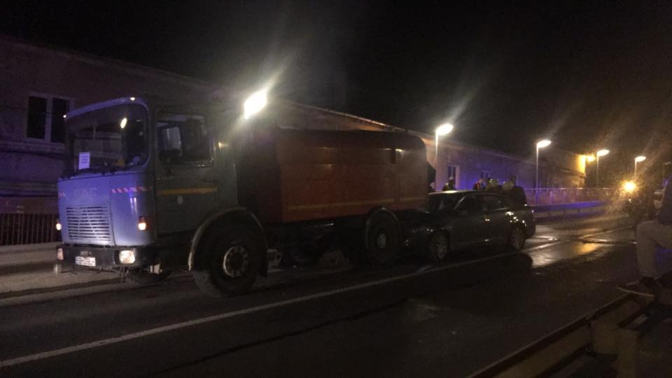 accident podul garii