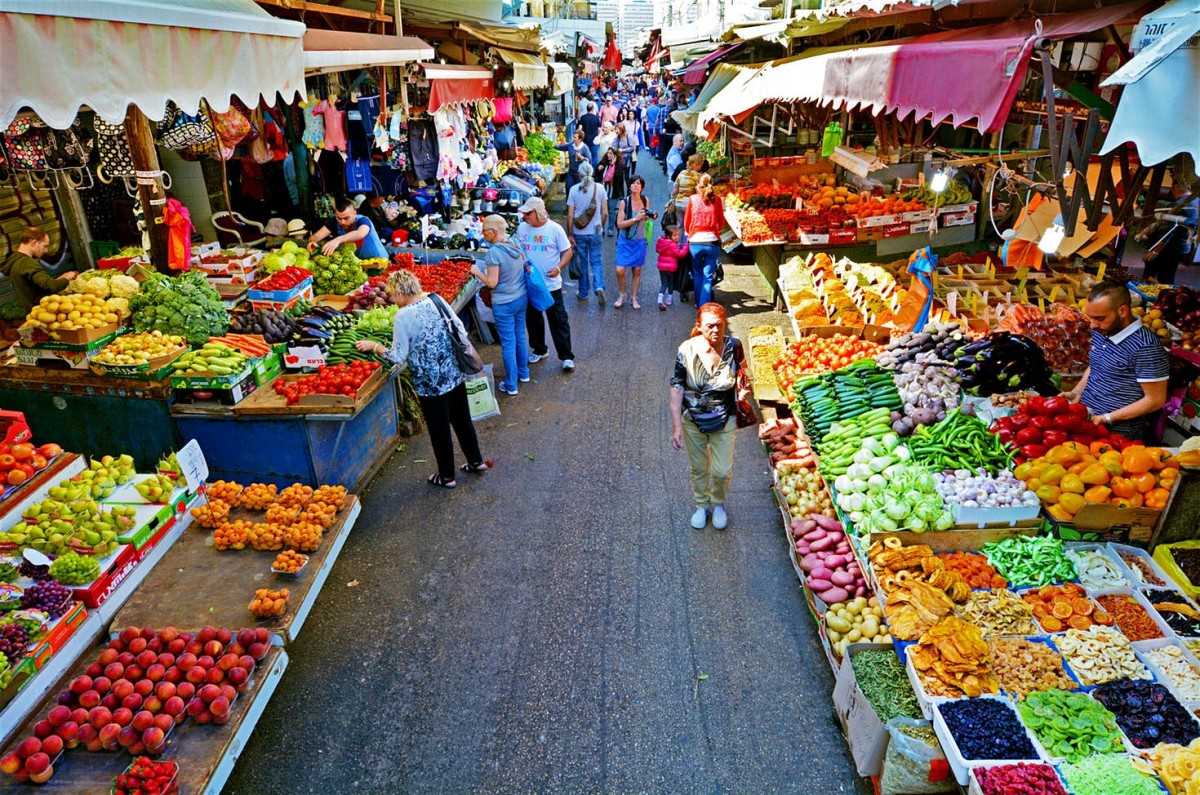 carmel market tel aviv