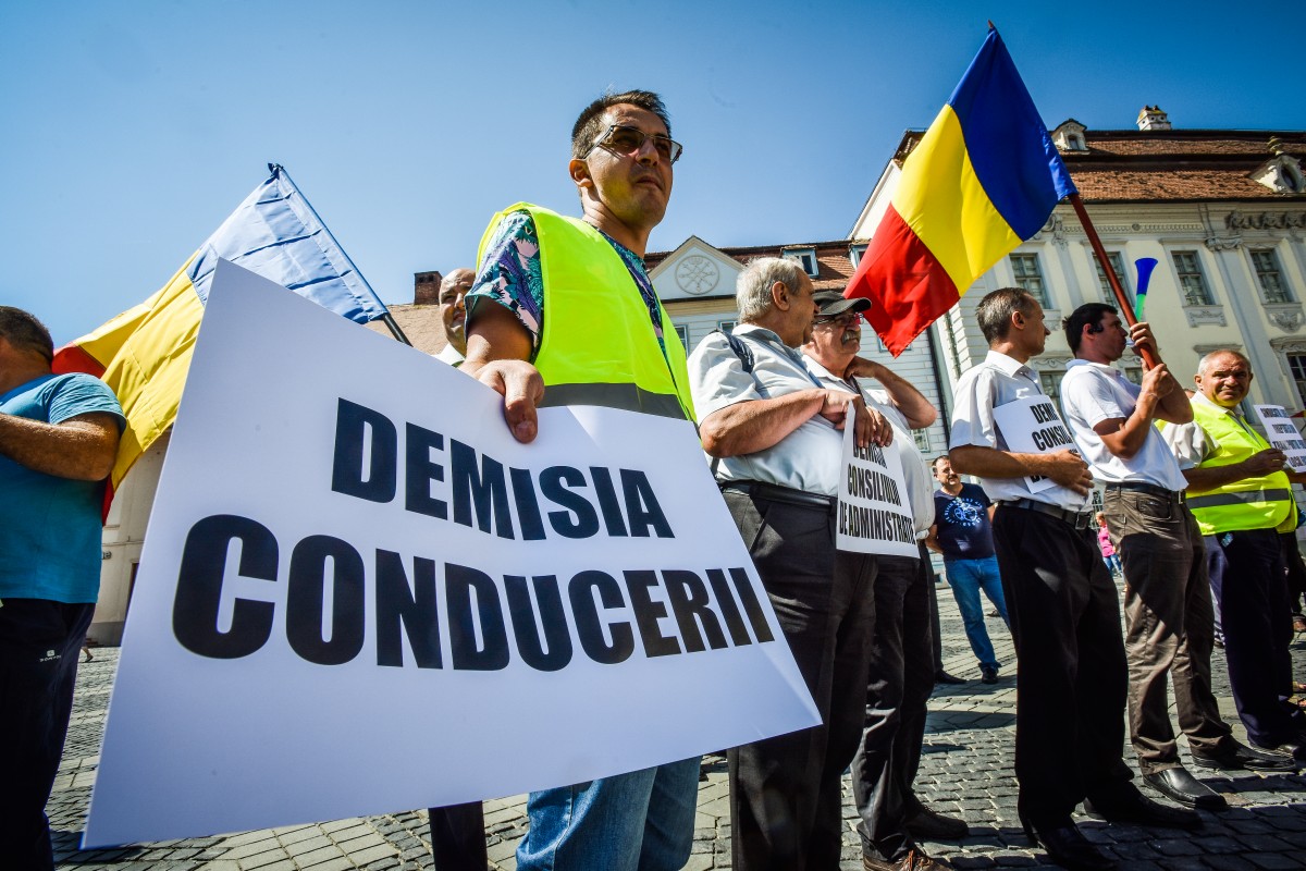 protest soferi autobuze Tursib (7)