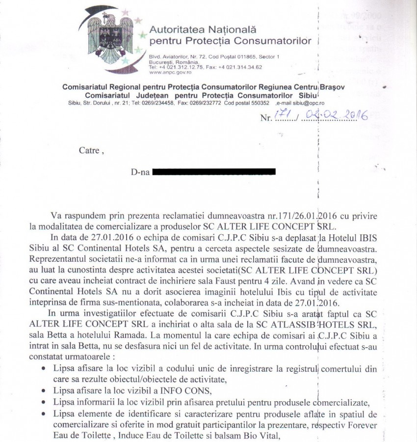 raspuns opc