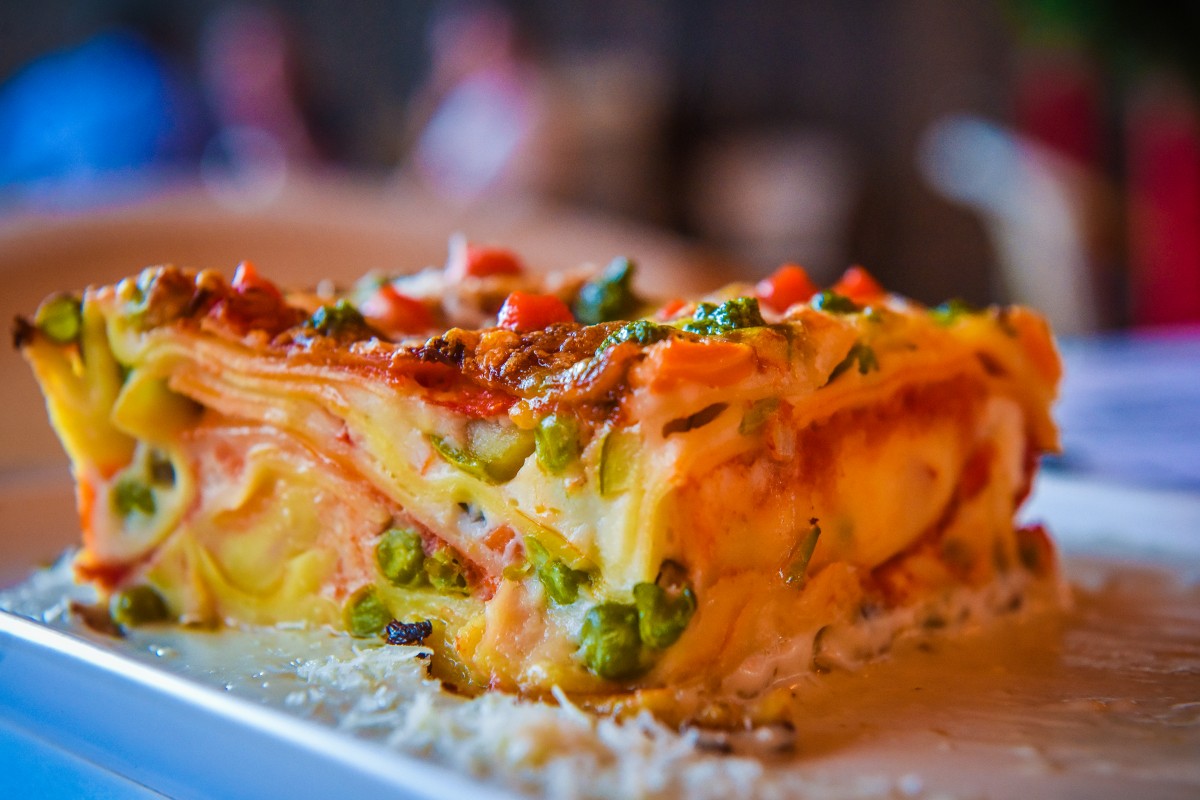 Lasagna vegetariană