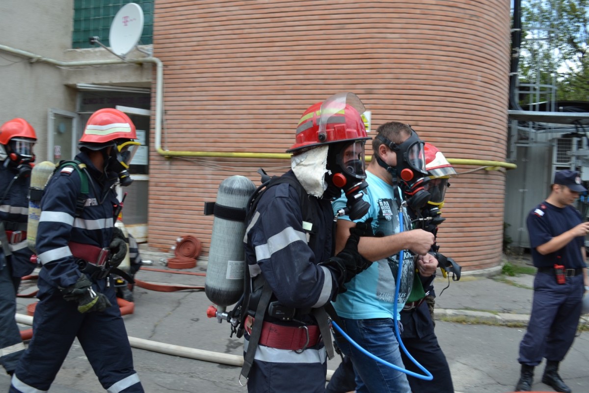 ISU simulare incendiu spital (5)