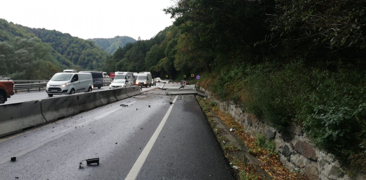 accident dn7 tir