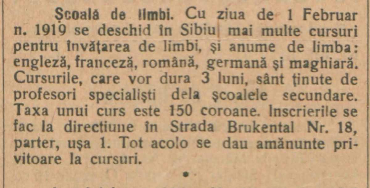 scoli de limbi 23 ianuarie