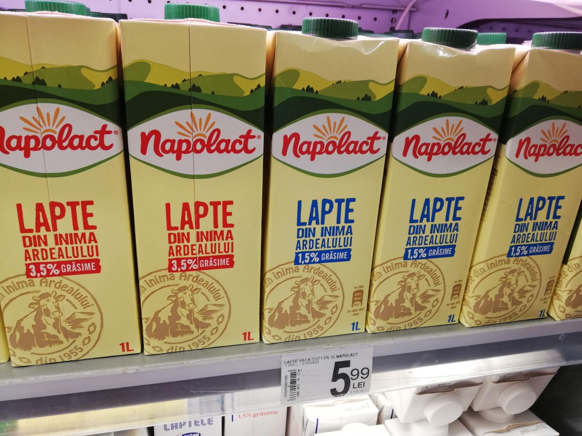 lapte 1,5 napolact centru