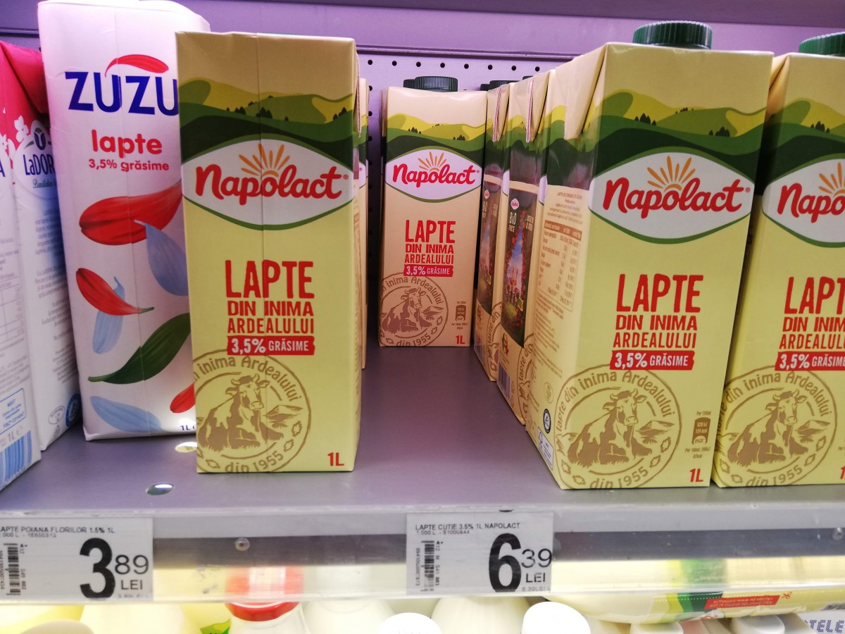 lapte 3,5 napolact centru