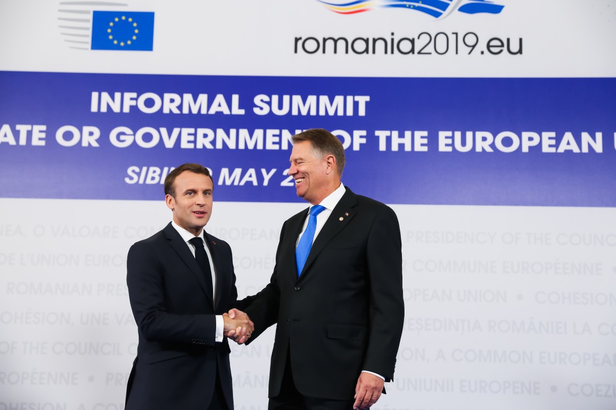 summit sibiu macron iohannis