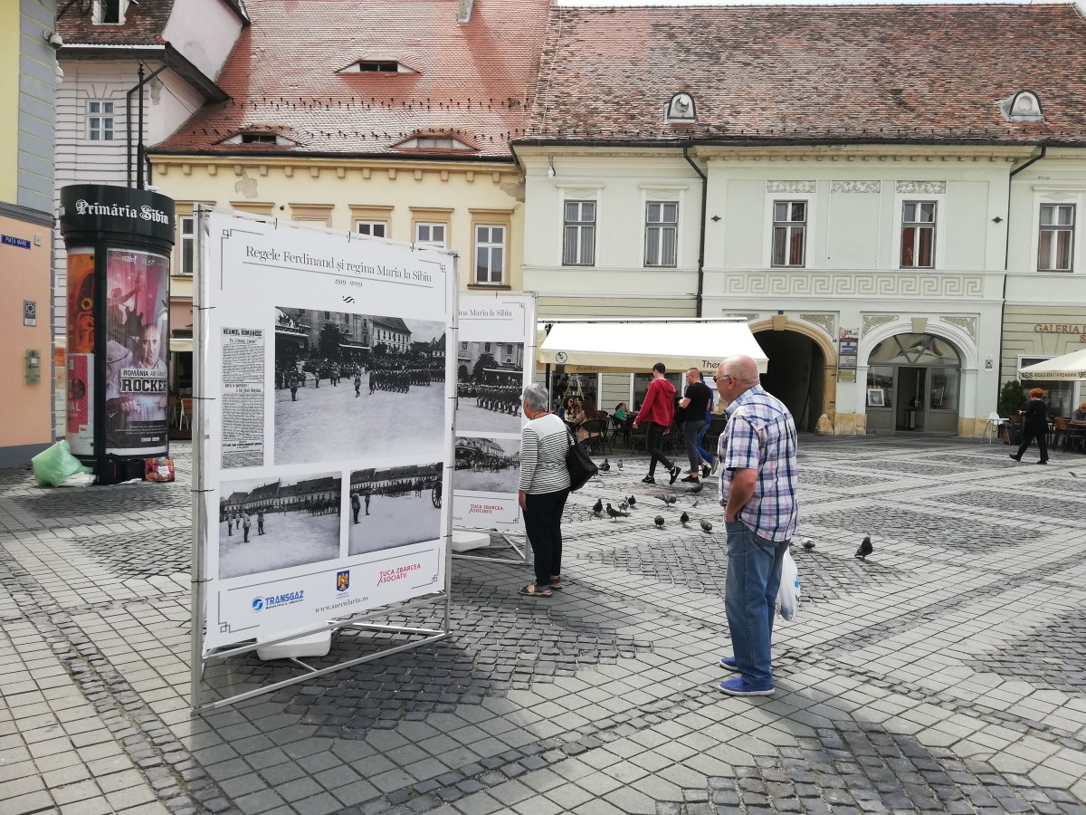 expozitie foto regele ferdinant si regina maria in sibiu