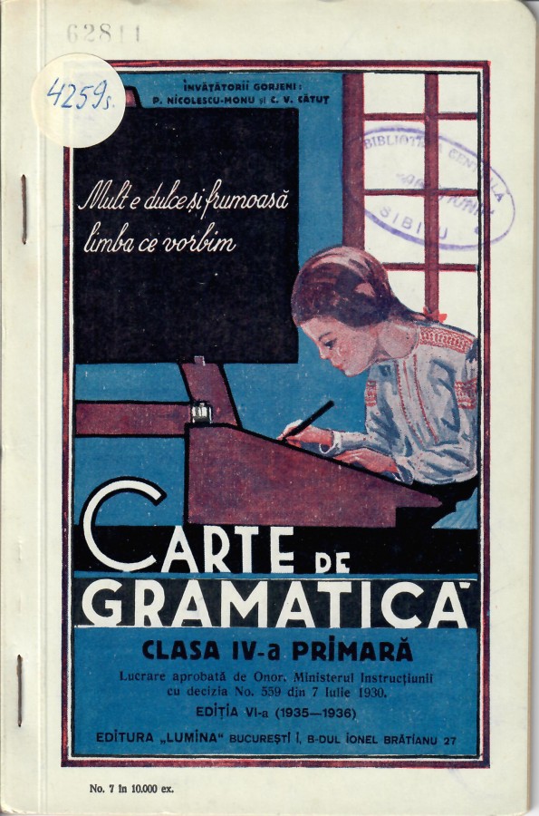 Carte de gramatica Buc 1935-36 1