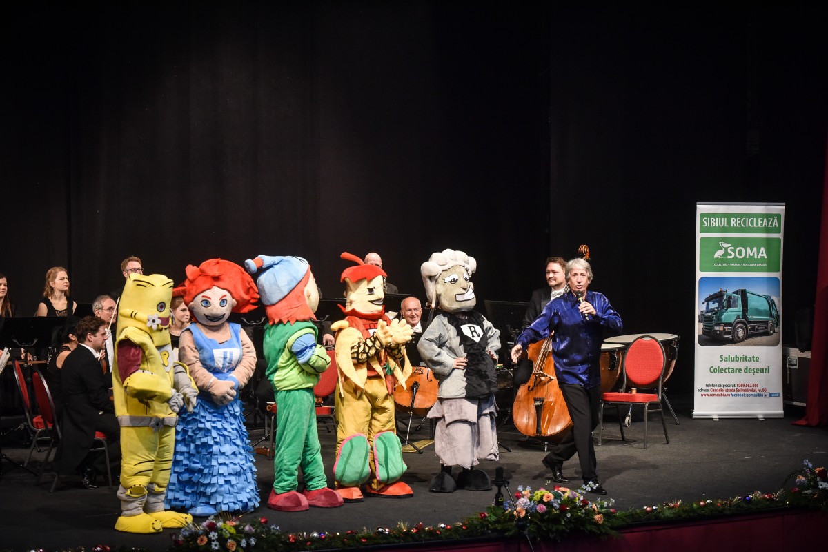 toate personajele concert copii