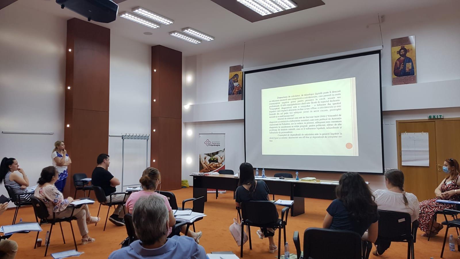 Consiliere în domeniul dependențelor în cadrul Asociației Filantropia Ortodoxă Sibiu a Arhiepsicopiei Sibiului