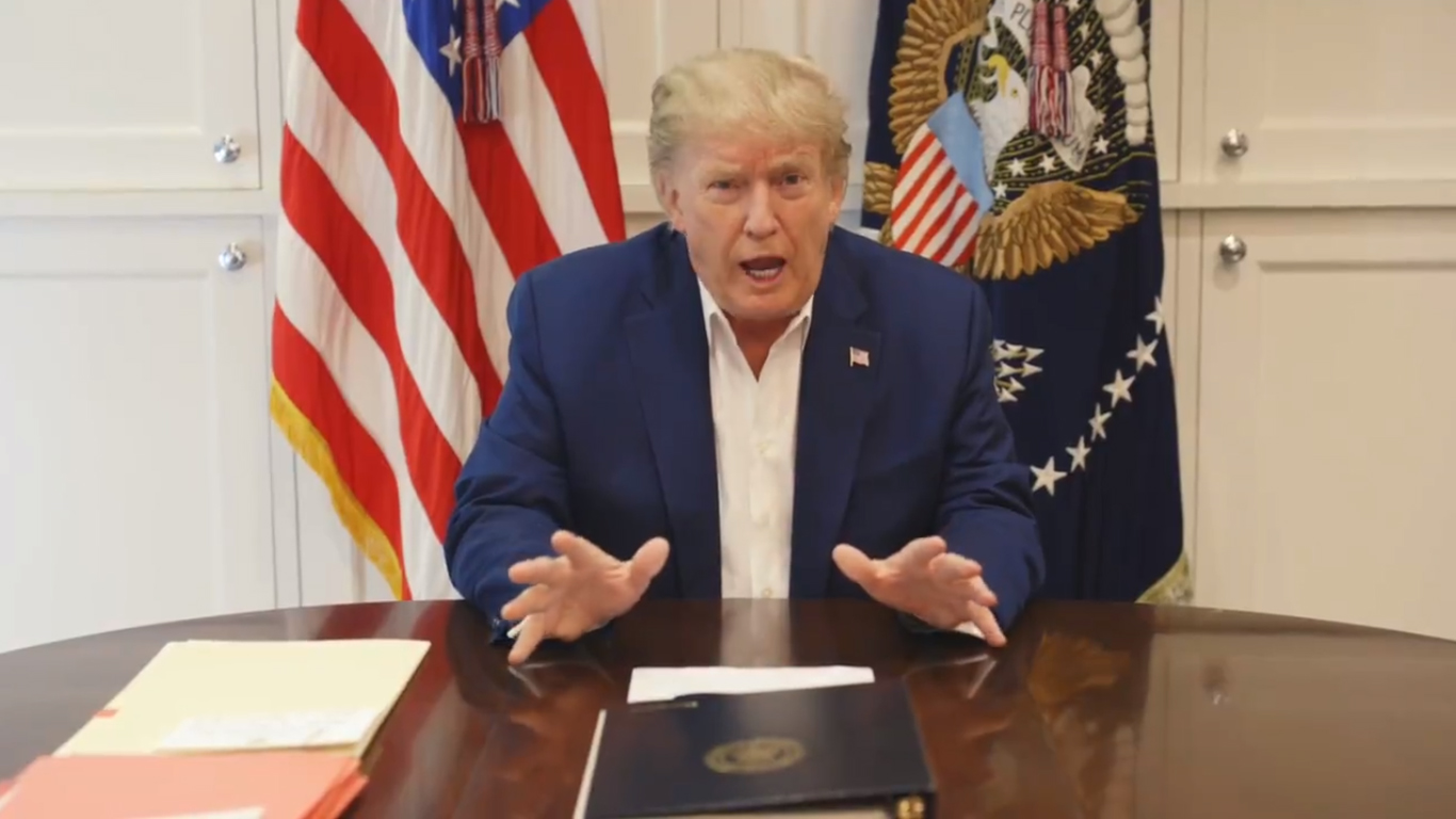 VIDEO Donald Trump spune că se simte mai bine, iar următoarele zile vor constitui adevăratul test