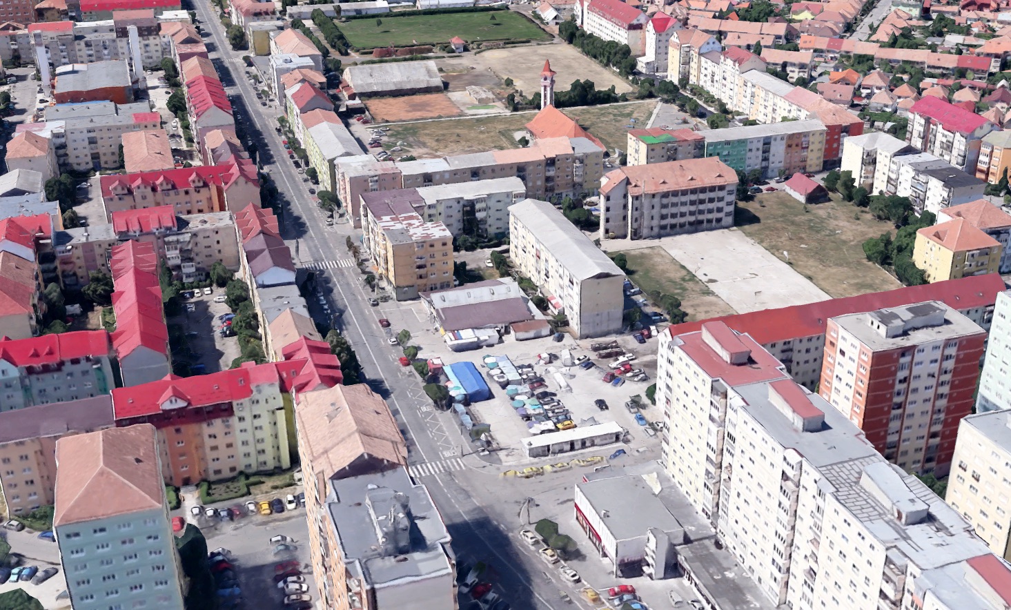 Primăria a comandat planul urbanistic zonal pentru parcarea supraetajată din Vasile Aaron