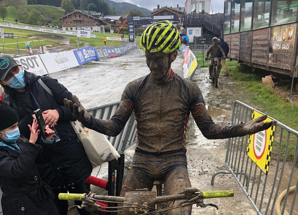 Sibianul Tudor Oprea, rezultat foarte bun la noua probă de E-MTB de la Campionatele Mondiale