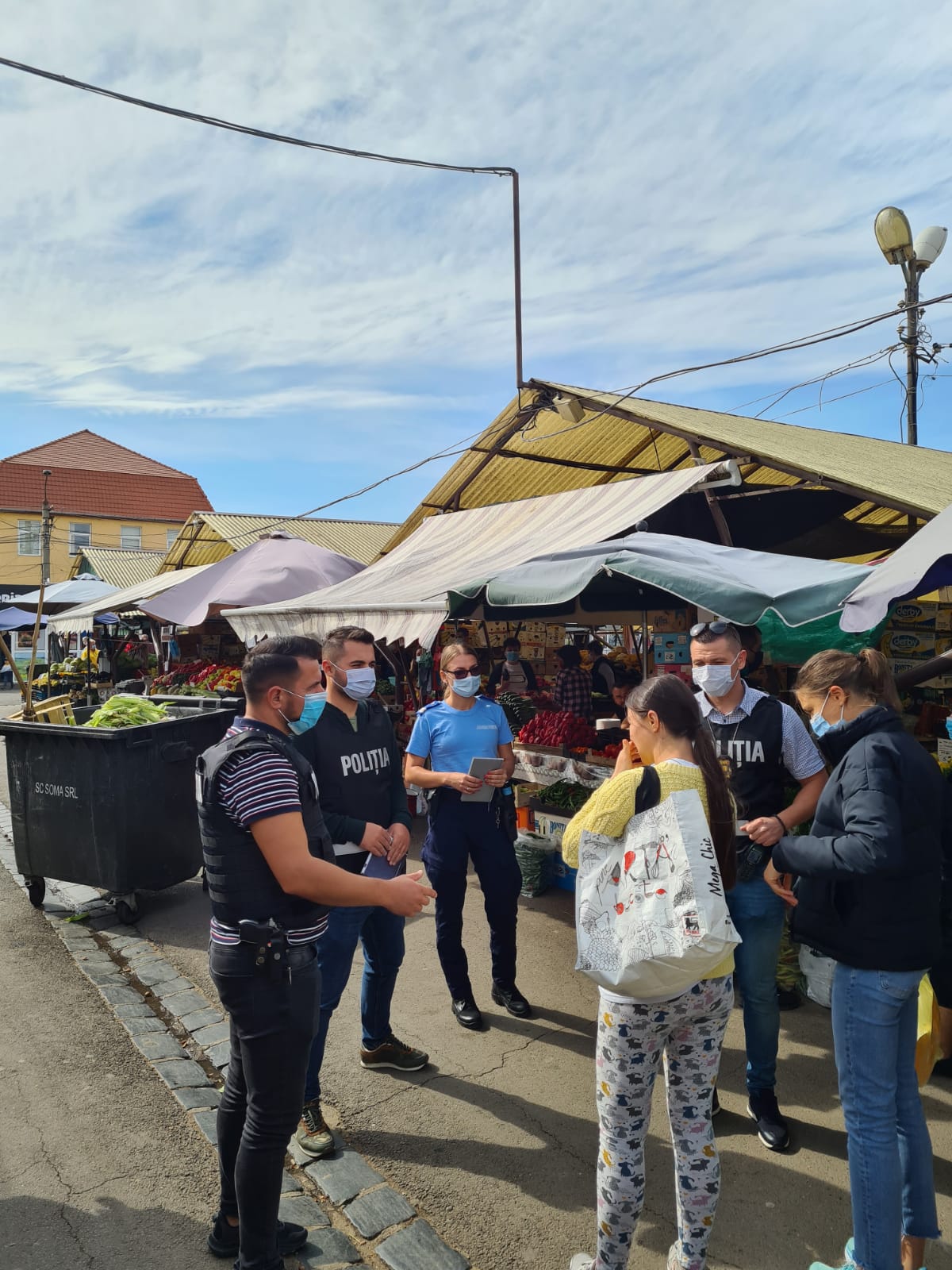 Aproape 200 de amenzi, în ultimele 24 de ore. 157 de sibieni, sancționați pentru că nu au purtat mască