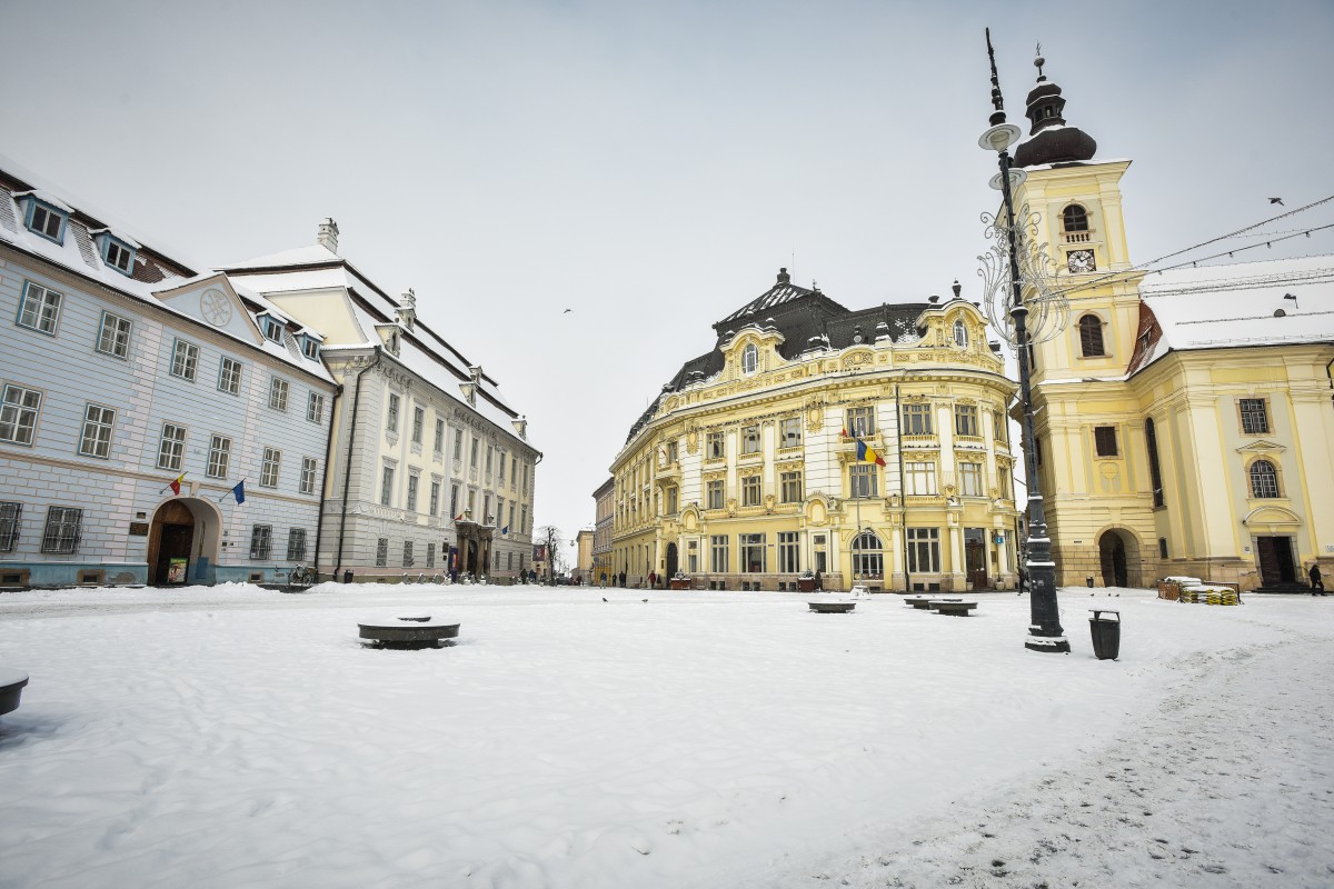 Primăria Sibiu, pregătită pentru deszăpezire