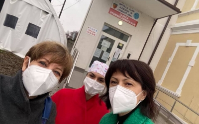 Asociația „Dăruiește viața” ridică la spitalul județean un modular pentru bolnavii de cancer