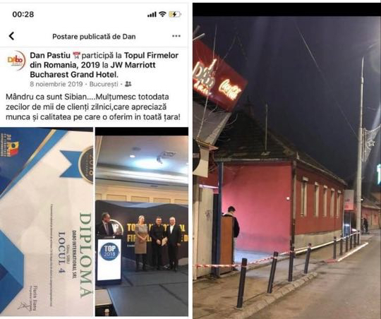 Patronul DAbo Doner, supărat pe primăria Sibiu că a pus piloni împotriva clienților ”avariați”: Așa am ajuns sa fiu “faultat”