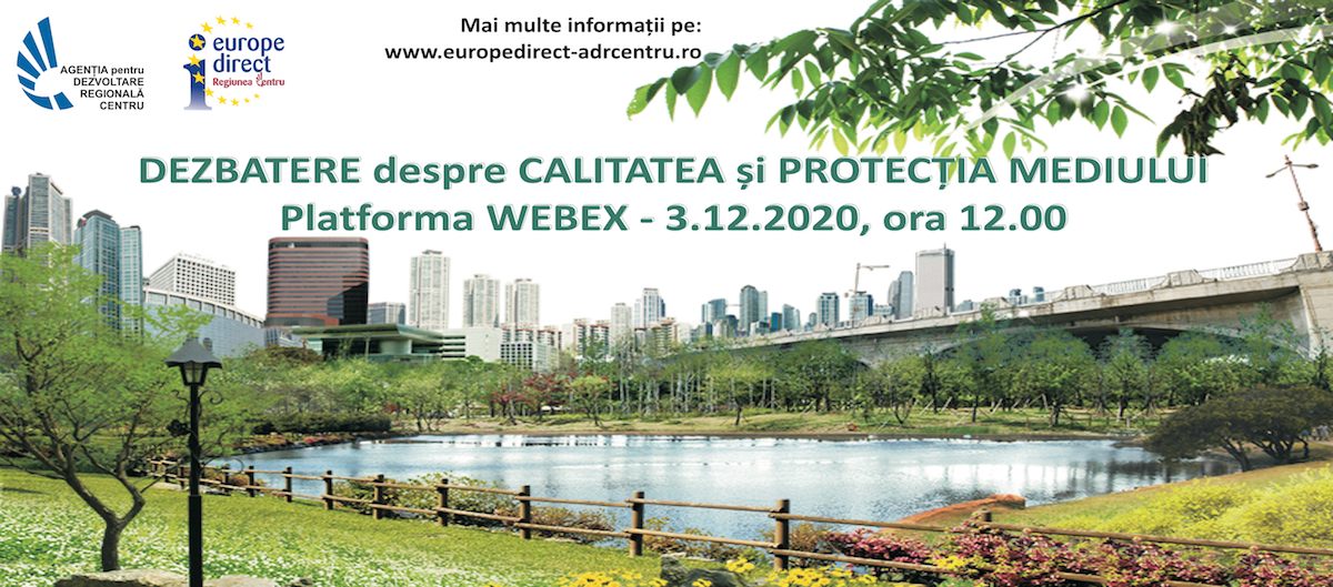 Dezbatere online cu cetățenii din Alba și Sibiu pe teme de protecție a mediului