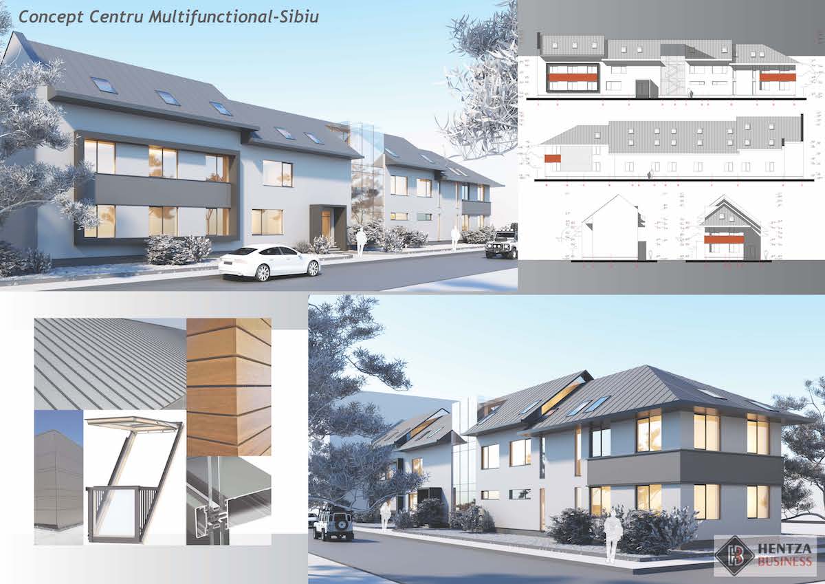 Primăria Sibiu: Începe construcția Centrului Multifuncțional dedicat comunității din zona Henri Coandă - Oțelarilor