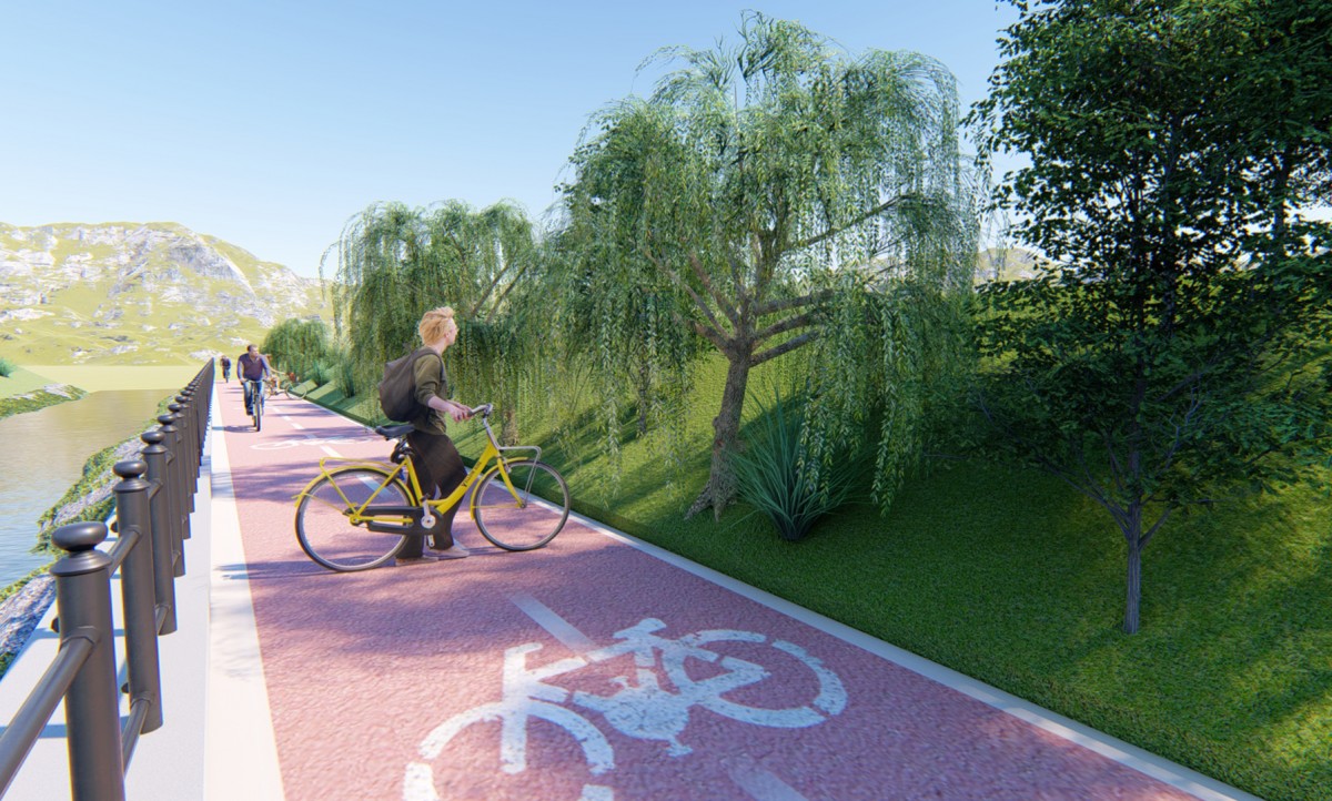 Primăria Sibiu a primit finanțare pentru amenajarea a 6 km de piste sigure pentru biciclete