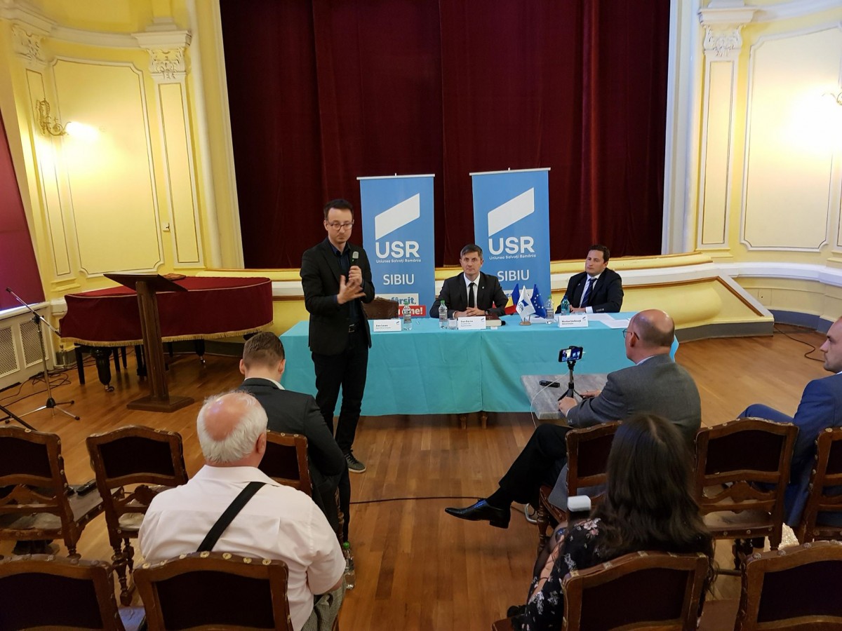 USR față cu reacțiunea. Dezbatere optimistă despre problemele europene