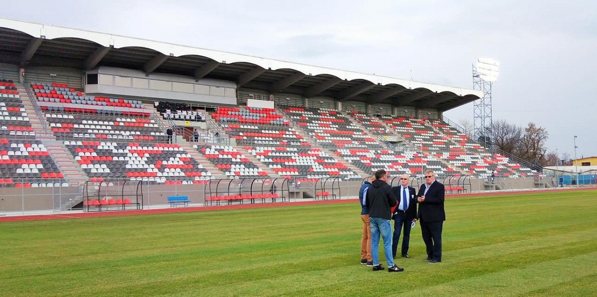 Stadionul Municipal e gata. AFC Hermannstadt – CFR Cluj va fi primul meci acasă