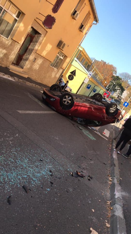 Accident spectaculos pe Berăriei. Traficul este blocat