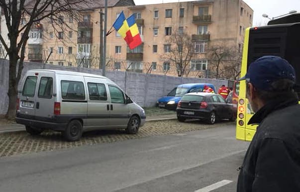 Accident pe Calea Cisnădiei. Un șofer a făcut infarct la volan