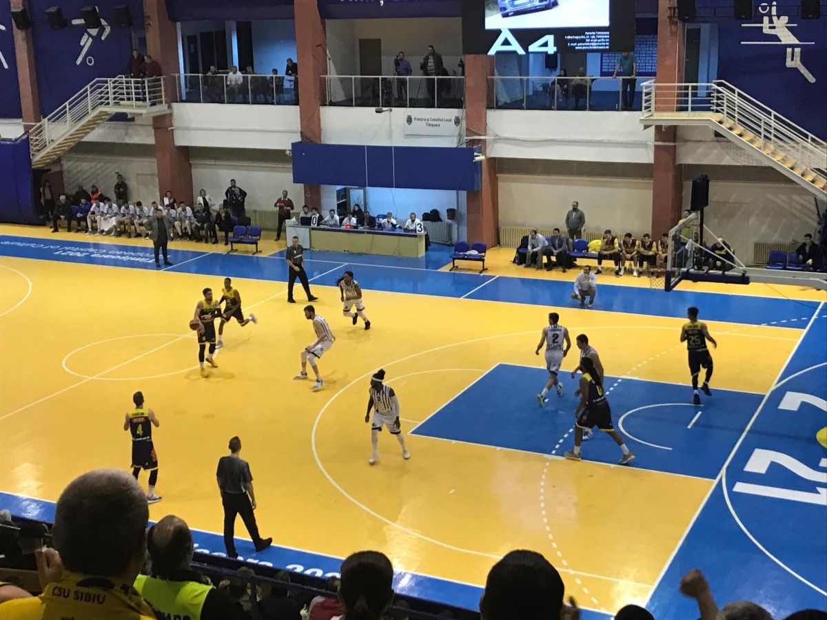 BC CSU Sibiu încheie sezonul regulat pe locul al treilea în clasament