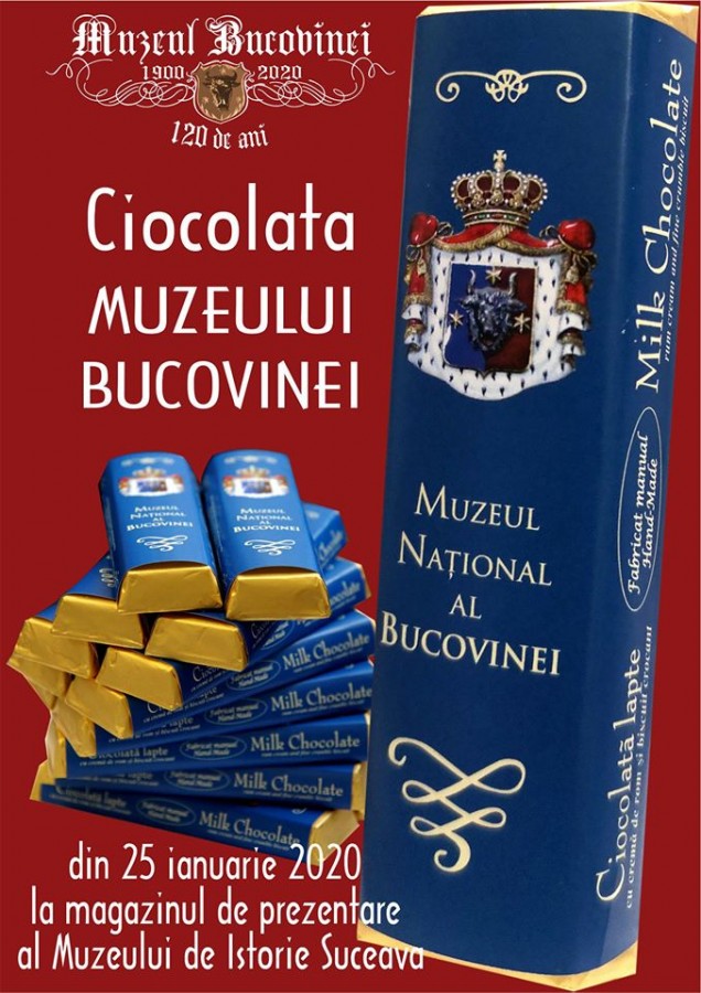 Muzeul Bucovinei are propria ciocolată. Produsă la Cisnădie
