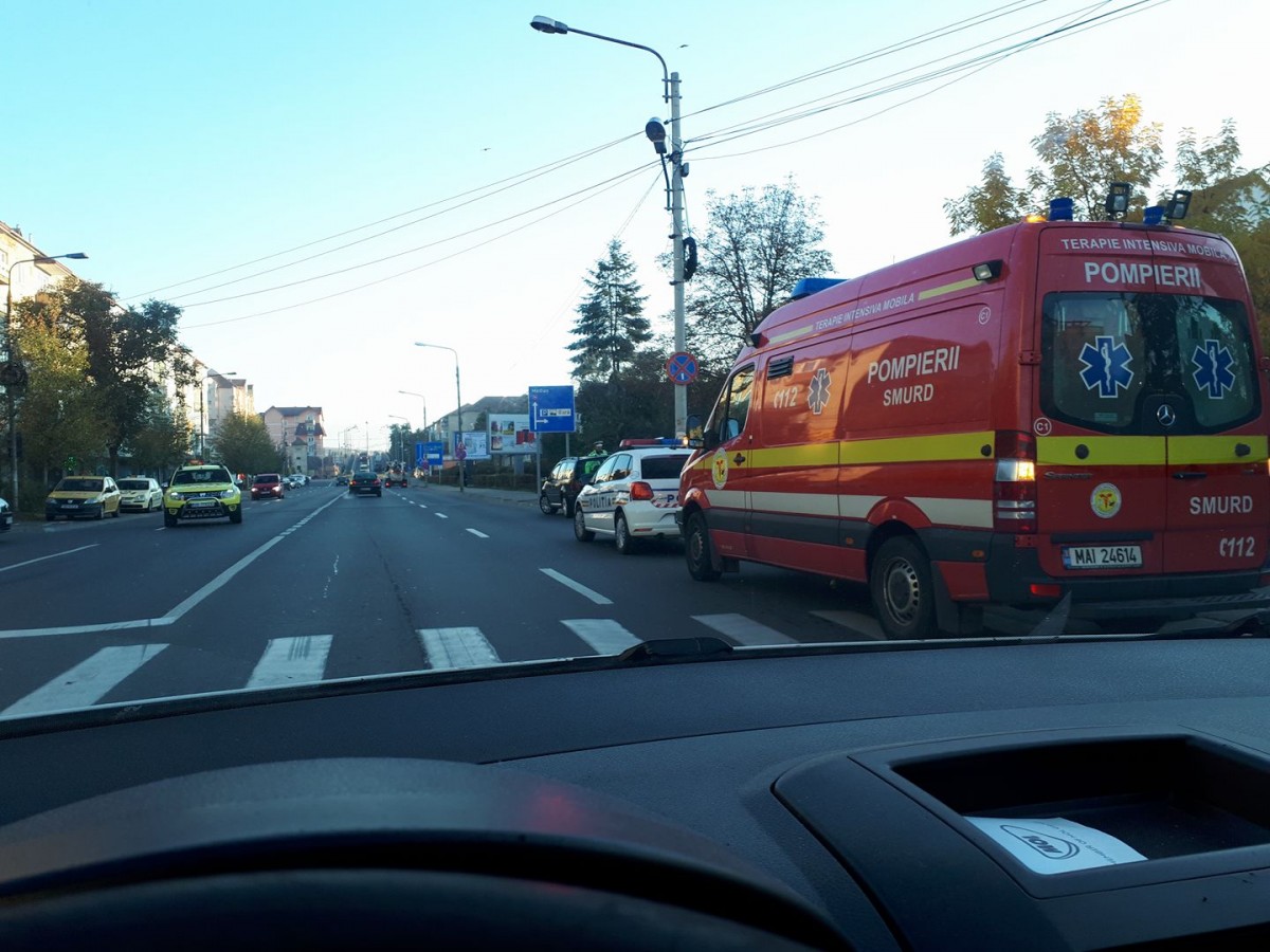 Minoră lovită pe trecerea de pietoni