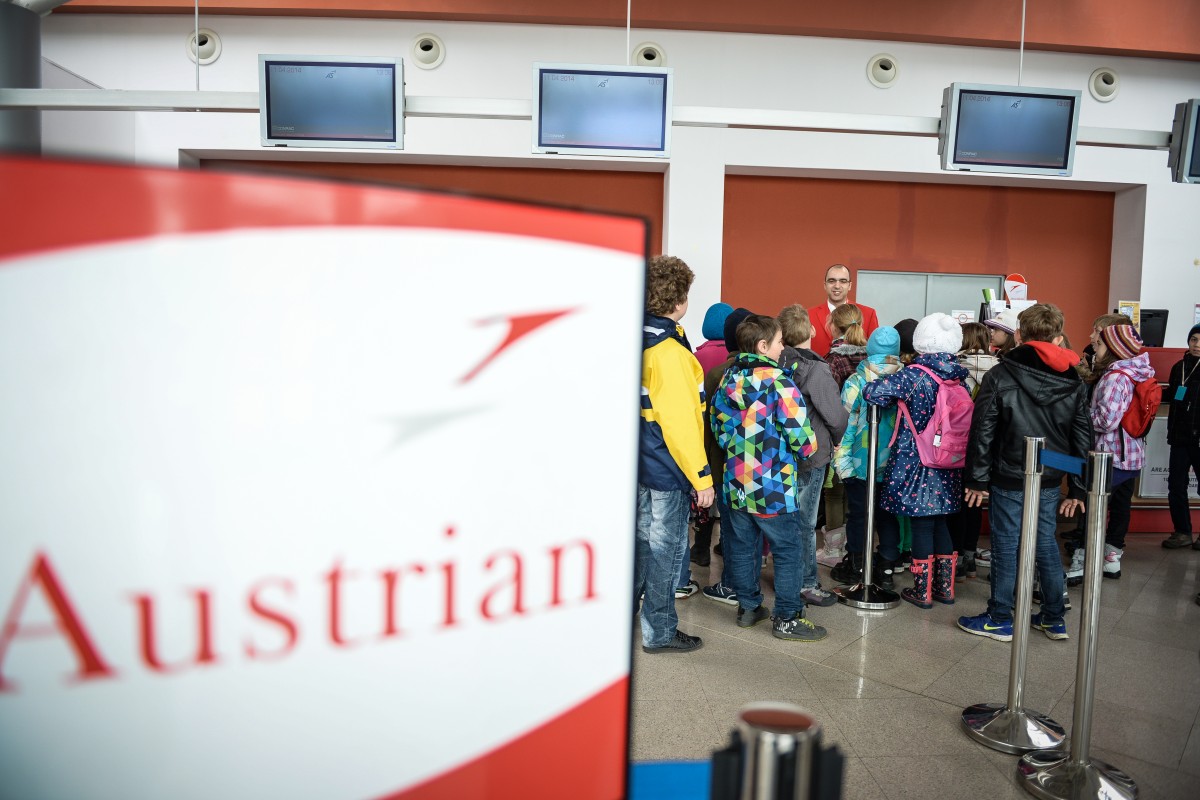 Austrian Airlines suspendă temporar zborurile de pe Aeroportul Sibiu