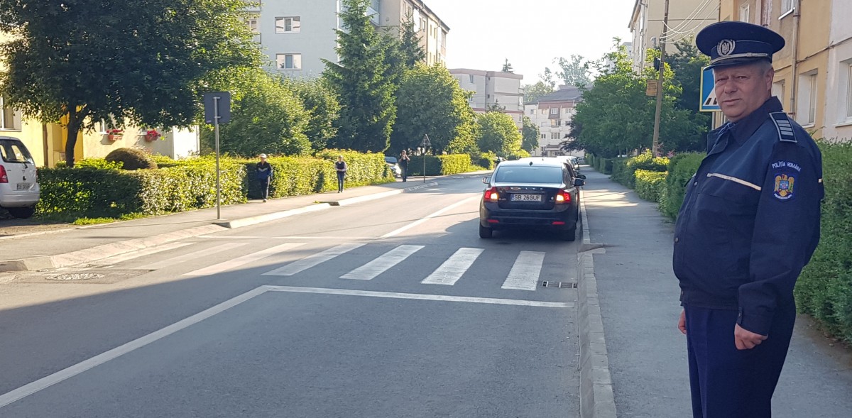 Agentul Șuteu și trecerea pe care o păzește. ”Cu amenda, iau de la gura copilului”